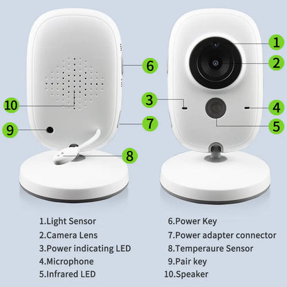 Baby Monitor and Caregiver Device for Infants
